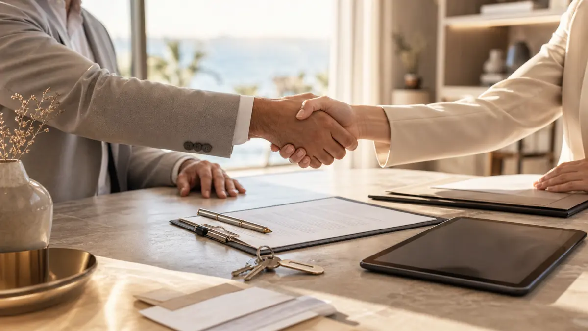 Price negotiation and safe payment when buying property in Hurghada