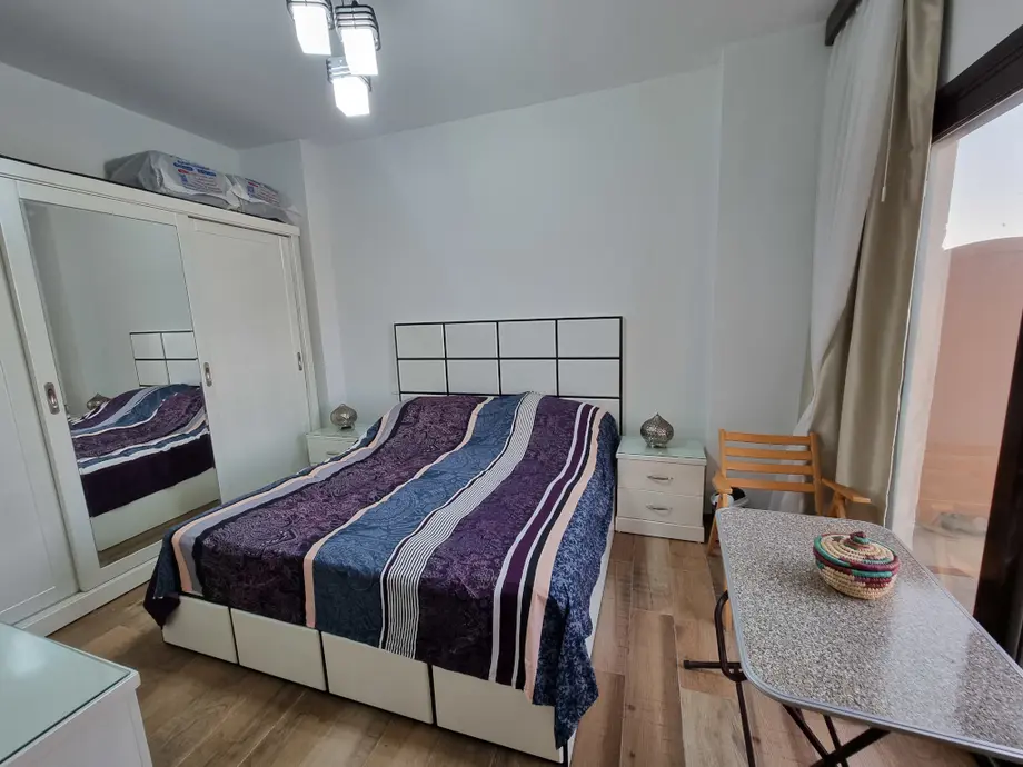 1-bedroom apartment with private beach access in Turtles Beach Resort — Turtles Beach Al Ahyaa