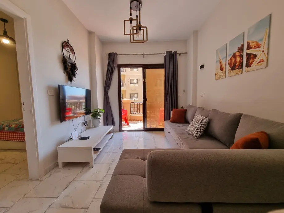 Turtles Beach Resort - Apartment mit 2 Schlafzimmern direkt am Strand — Turtles Beach Al Ahyaa
