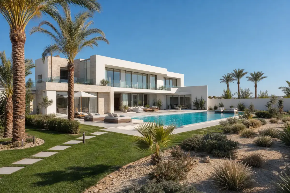 Moderne große private Villa in Hurghada auf 2.000 m² Grundstück — Summerland New Hurghada